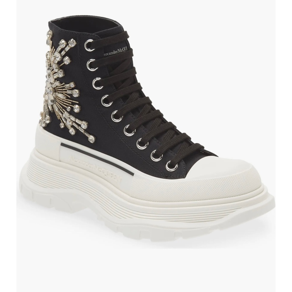 alexander mcqueen Tread Slick High Top Sneaker